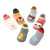 2022 Autumn and Winter New Children Glue Dispensing Non-Slip Floor Socks Baby Low-Top Ankle Socks Baby Cartoon Socks Children