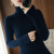 Soft Nuo Fashion High Collar Bottoming Shirt Women's Slim Fit Western Style Inner Wear Knitted Autumn and Winter High Lapel Tight Sweater
