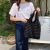 2022 Western Style Cloud Bubble Flower Shoulder Bag New Vest Bag Female Student Simple Handbag Canvas Bag