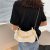 Korean Style Fashionable One-Shoulder Underarm Bag Western Style Silk Scarf Chain Portable Pleated Cloud Bag 2022 New Crossbody Women's Bag