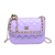 High-End and Fashionable Bag Women's 2022classic Style Diamond Chain Messenger Bag Fashion All-Match Shoulder Small Square Bag