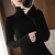 Soft Nuo Fashion High Collar Bottoming Shirt Women's Slim Fit Western Style Inner Wear Knitted Autumn and Winter High Lapel Tight Sweater