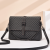 2022 New Shoulder Messenger Bag for Middle-Aged and Elderly Mothers Trendy Women's Bags Printing Color Contrast Korean Style Small Square Bag Batch