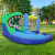 Yiwu Factory Direct Sales Children's Inflatable Castle Indoor Small Trampoline Slide Rock Climbing Naughty Castle Inflatable Toys
