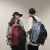 Schoolbag Male College Student High School Student Junior High School Student Simple Japanese Style New Tide Backpack Female Backpack