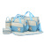 Women's Shoulder Bag New Fashion Fashion Handbags for Moms Five-Piece Set Mother Large Capacity Multi-Purpose Baby Diaper Bag