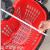 Supermarket Shopping Basket Shopping Basket Portable Basket Plastic Blue Shopping Basket with Pull Rod European and American Shopping Basket Large Shopping Basket