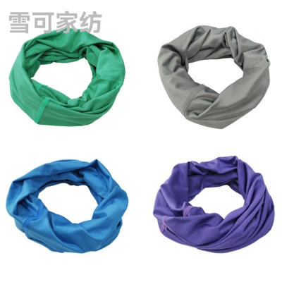 Sun Protection Scarf Cycling Mask Milk Silk Full Face Magic Headband Sports Outdoor Fishing Head Cover Scarf Quick-Drying