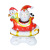 Christmas Inflatable Aluminum Balloon Holiday Party Deployment and Decoration Supplies Party Atmosphere Three-Dimensional Balloon