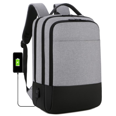 Backpack New Men's Business Computer Bag Travel Bag Large-Capacity Backpack Waterproof Backpack