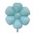 New Small Medium Large Color Macaron Little Daisy Aluminum Balloon Children's Birthday Party Decoration