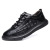 Men's Shoes Spring New Board Shoes Trendy Pattern Lace-up Shoes Men's Trendy Low-Cut Genuine Leather Casual Men's Shoes