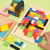 Wooden Magnetic Tetris Building Blocks Wholesale Children's Baby Educational Toys Russia 3D Puzzle Model