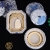 Vintage Brocade Jewelry Box HAILANG Pattern Ring Bracelet Storage Box Necklace Pendant Packing Box Wholesale