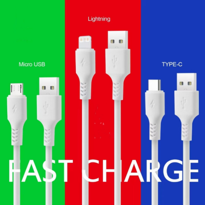 Foreign Trade Mobile Phone Data Cable Android Apple Huawei Fast Charge Line Mobile Phone Charging Cable Packing Box
