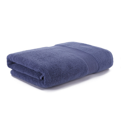 [Nalan Duoduo] Bath Towel 70*140 Pure Cotton Hotel Plain Bath Towel Thickened Absorbent Seven Colors Logo Can Be Added