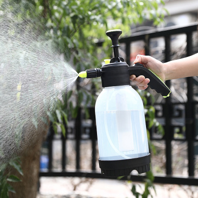 Household Disinfection Manual Pneumatic Plastic Watering Can Watering Pot Small High Pressure Sprayer for Car Washing Watering Pot