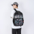 Backpack Men's Large Capacity New Middle School Student Schoolbag Female Junior High School Student High School Student Cool Personality Backpack Computer Bag