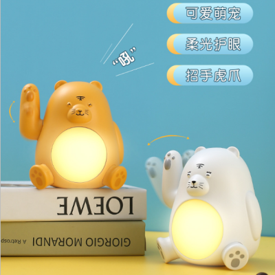 Creative Gift Wholesale Led Small Night Lamp Plug-in Sleep Mother and Baby Lamp Children Bedroom Decoration Table Lamp
