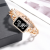 Douyin Online Influencer Diamond Square LED Electronic Watch Touch Fashion Korean Style Student Watch