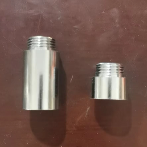 精品铜电镀带丝接头配件铜加长10cm内接内外接直接三通弯头等批发