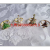 Christmas Napkin Ring Napkin Ring Decoration Napkin Buckle Napkin Ring Wedding Christmas Daily Necessities Home Theater Supplies