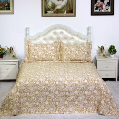 European-Style Home Textile Thin Summer Blanket Bedding Three-Piece Set Thin Quilt Bedspread Cushion Foreign Trade New