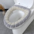 Home Toilet Seat Cover Nordic Style Contrast Color Handle Toilet Seat Cushion Plush Knitted Toilet Seat Cover Winter Warm Toilet Seat