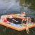 Inflatable Float Platform Fishing Floating Chair Adult Floating Bed Drifting Float Children's Water Kickboard Beach Air 
