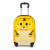 New Children's Luggage Zipper ABS Luggage 18-Inch Cute Cartoon Universal Wheel Password Travel Boarding Bag