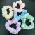 Korean Ins Shasha Glossy Large Intestine Ring Trendy Hair Accessories Hair Ring 2 Yuan Store Supply Wholesale