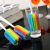 Cup Brush Cleaning Brush Kitchen Brush Long Handle Colorful Wash Glass Bottle Insulation Cup Brush Wholesale