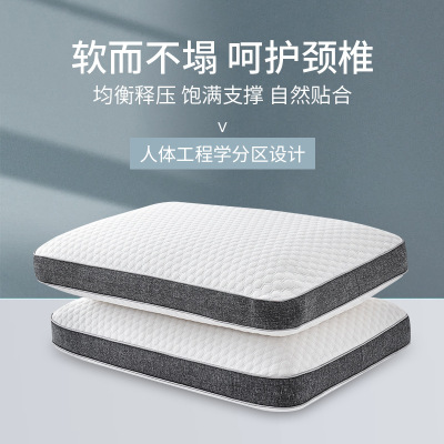 Memory Foam Pillow Slow Rebound Memory Foam Bread Pillow Adult Memory Foam Pillow Interior Sleeping Pillow Factory Wholesale Foreign Trade
