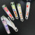Barrel Large Flower Rubber Surface Nail Scissors with Ear Pick Nail Clippers Household Nail Clippers 1 Yuan Store Supply