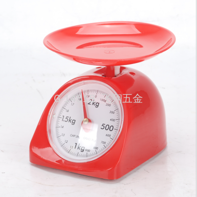 round Kitchen Scale Machinery Spring Scale Kitchen Scale Food Scale Scale Baking Scale Medicine Scale