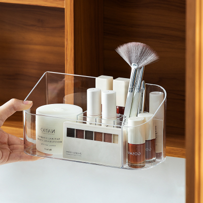 Transparent Mirror Cabinet Cosmetics Storage Box