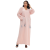 Women's Casual Muslim Long Dress Dubai Abaya Women's Dress Middle East Robe Dress Cross-Border Manufacturers