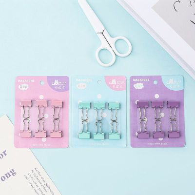 Factory Direct Supply 15mm Small Size Long Tail Clip Labor-Saving Storage Office Binder Clip Bill File Binding Metal Clip