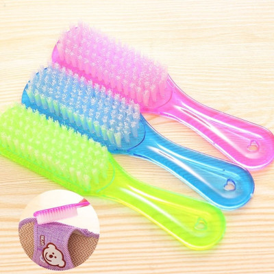 High Quality Shoe Brush Crystal Shoe Brush Clothes Cleaning Brush Good Helper Crystal Brush Wholesale One Yuan Shop