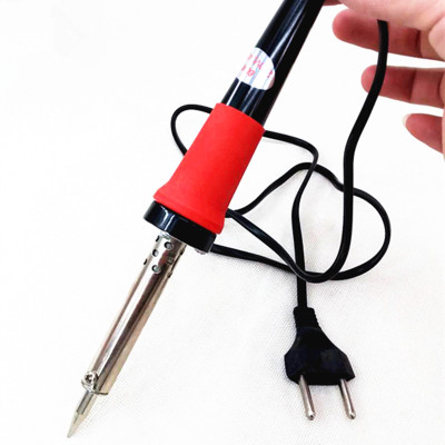 External Heating Electric Soldering Iron Pointed Long Life Plastic Handle Copper Head 40 W60w Student Household Electric Soldering Iron