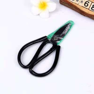 Factory Direct Sales No. 3 Big Head Scissors Leather Scissors Home Scissors Two Yuan Store Stall Hot Sale