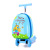 Factory Direct Sales Children's Cartoon Trolley Case Luggage Colored Light Crystal Wheel Multi-Color Optional