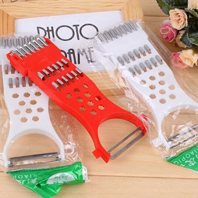 Factory Direct Sales Mini Chopper Peeler Slicer Vegetable Cleaner Multifunctional Paring Knife Wholesale One Yuan Store