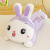 Long Pillow Ragdoll on Bed Rabbit Plush Toy Large Sleeping Leg-Supporting Doll Live Broadcast Supply Wholesale