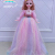 New Machine Edge 70cm Color Gauze Dress Barbie Doll Joint Blink Singing Music Girls' Toy Gift Sets