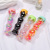 Factory Wholesale Colorful Elastic Rubber Band Girls' Summer Disposable Hair Accessories Strip 187/Bottle Hair Ring