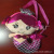 Cross-Border New Backpack Plush Doll Cute Cartoon Anime Girl Small Satchel Doll