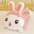 Long Pillow Ragdoll on Bed Rabbit Plush Toy Large Sleeping Leg-Supporting Doll Live Broadcast Supply Wholesale