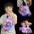 New Popular Princess Pearl Bracelet Luminous Transparent Bounce Ball Portable Flash Doll Princess Toy Small Gift