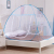 Installation-Free Yurt Mosquito Net Drop-Resistant Children's Mosquito Nets Household Bedroom New Full Bottom Mosquito Net Steel Wire Mosquito Net